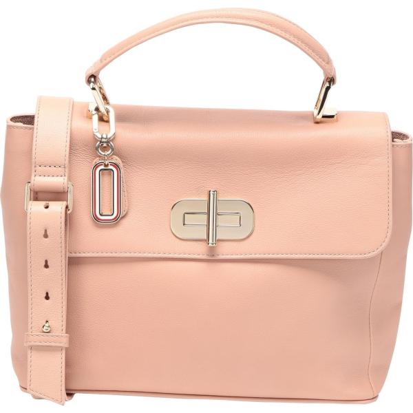 borse a mano Tommy Hilfiger arancione tinta unita
