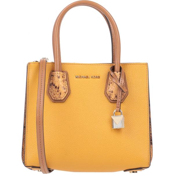 borse a mano Michael Michael Kors giallo tinta unita