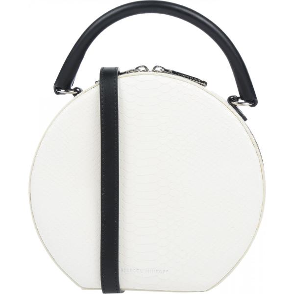 borse a mano Rebecca Minkoff bianco animalier