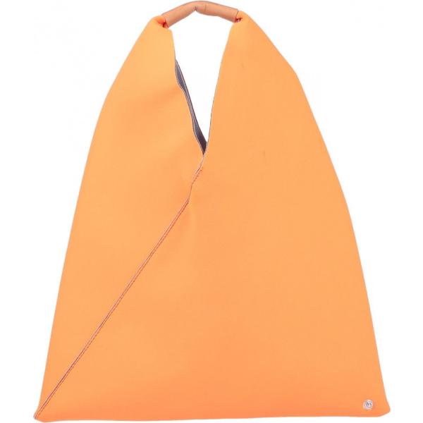 borse a mano Mm6 Maison Margiela arancione tinta unita
