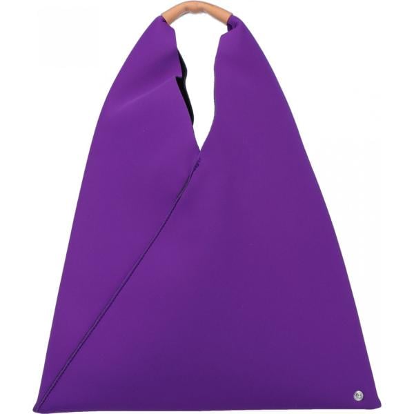 borse a mano Mm6 Maison Margiela viola tinta unita