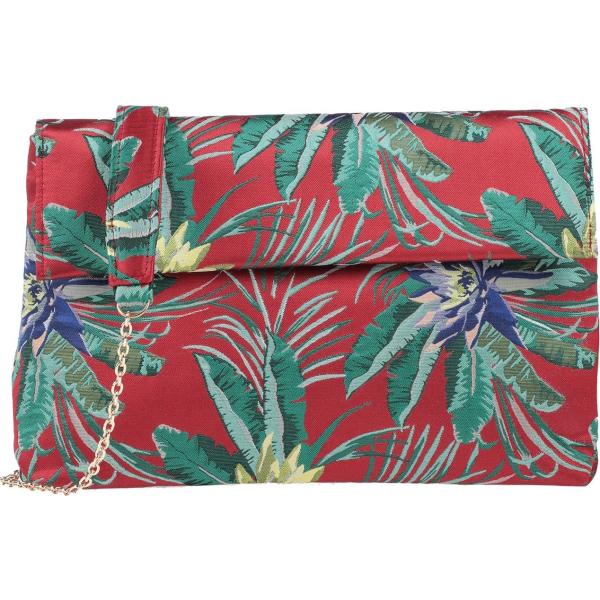 borsa a mano Olga Berg rosso a fiori