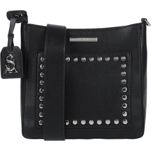 borse a tracolla Steve Madden nero tinta unita