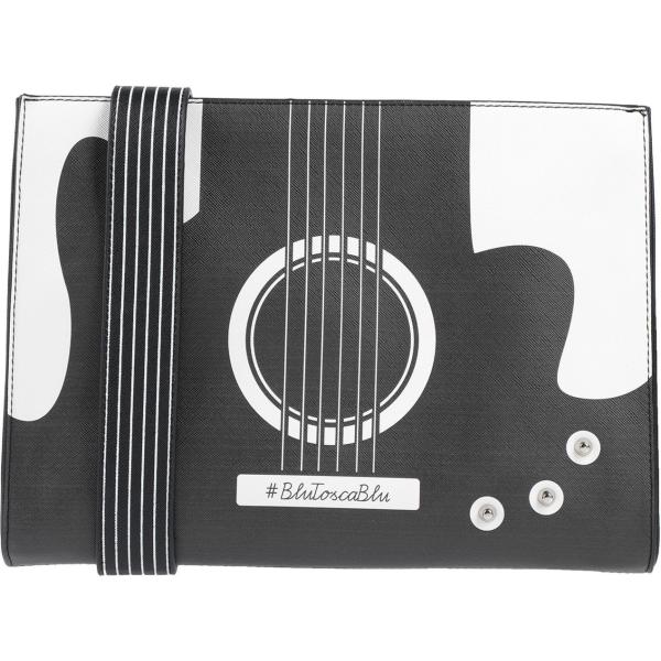 borse a spalla Tosca Blu nero fantasia