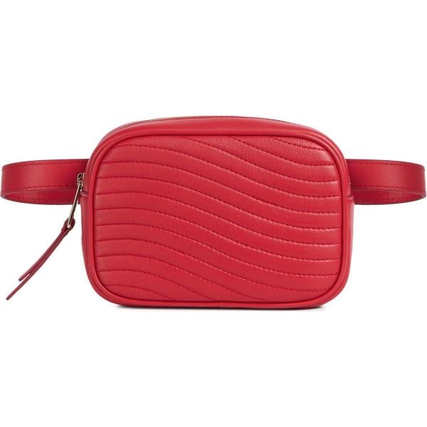 marsupi Furla rosso tinta unita