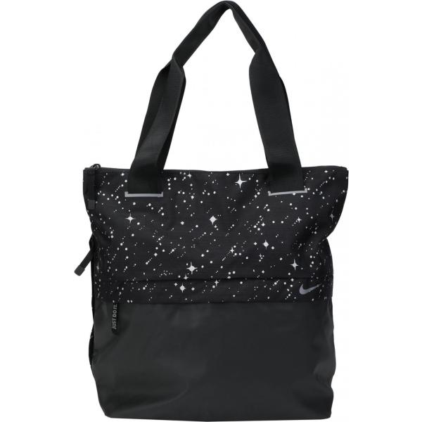 Borsa a mano maxi con zip in tessuto tecnico tinta unita Nike tinta unita