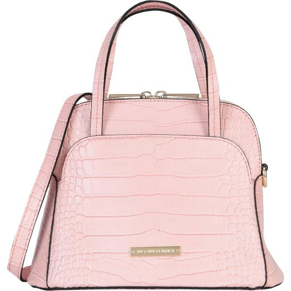 borse a tracolla Tuscany Leather rosa con stampe