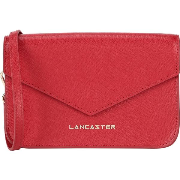 borse a spalla Lancaster rosso tinta unita