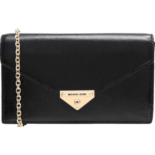 borse a mano Michael Michael Kors nero tinta unita
