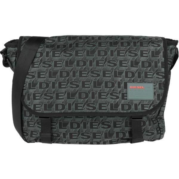 borsa a spalla Diesel grigio fantasia