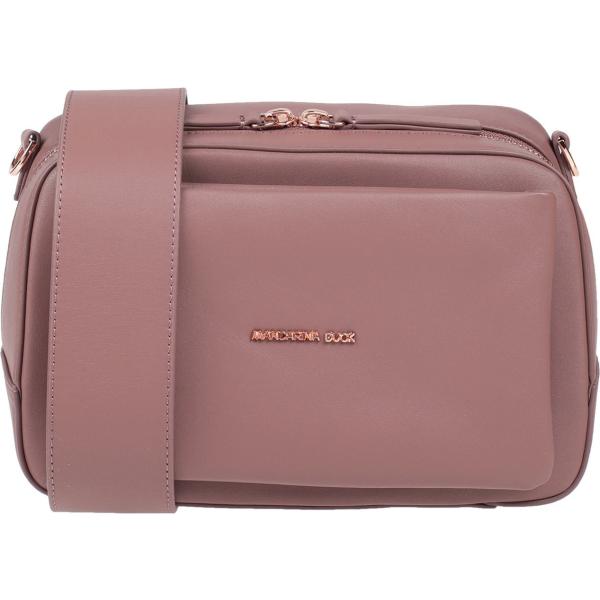 borse a spalla Mandarina Duck rosa tinta unita