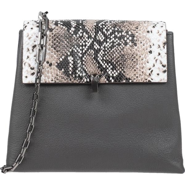 borsa a tracolla The Volon grigio animalier