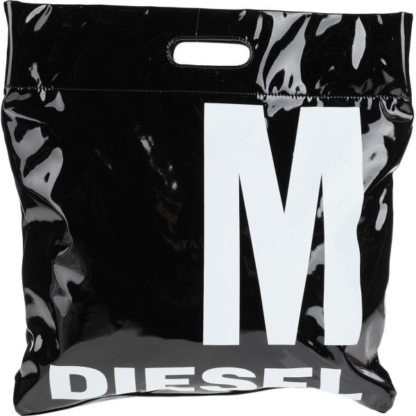 borse a mano Diesel nero con stampe