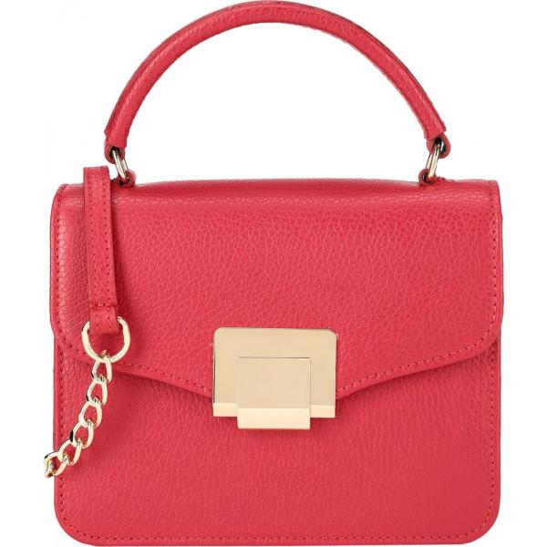 borse a tracolla Tuscany Leather rosso tinta unita