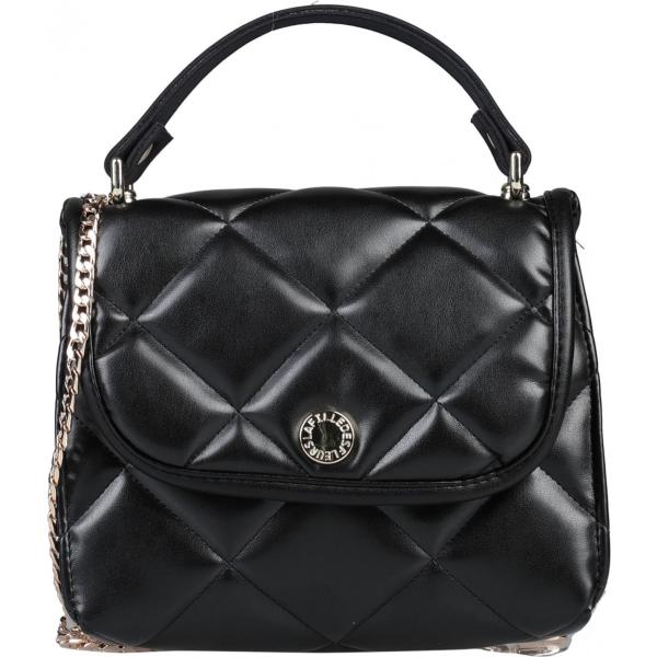 borsa a tracolla LA FILLE des FLEURS nero tinta unita