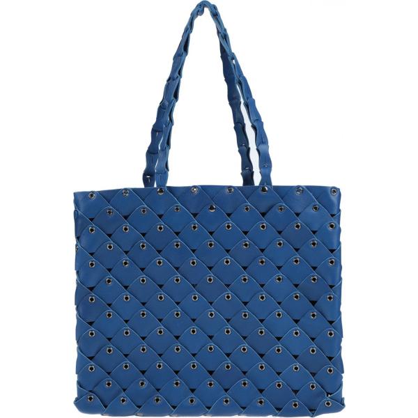 borse a spalla Jamin Puech blu tinta unita