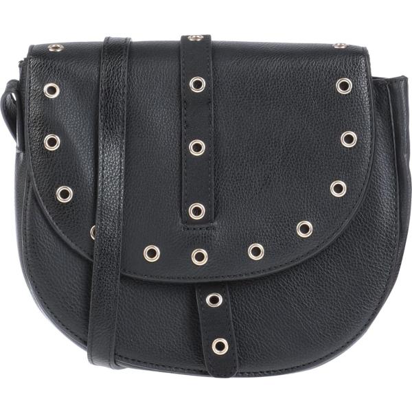 borsa a tracolla Manoukian nero tinta unita