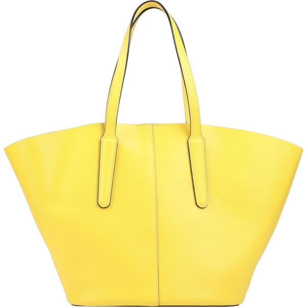 borse a mano Gianni Chiarini giallo tinta unita