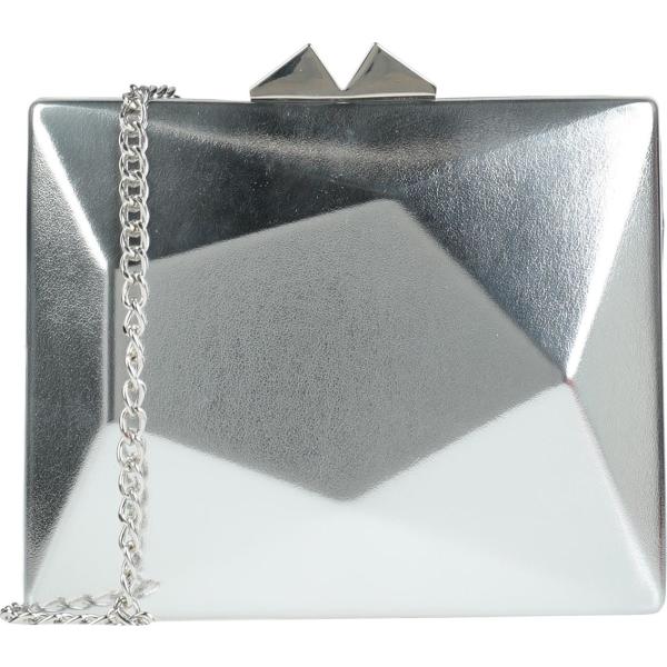 borsa a mano NINA New York grigio tinta unita