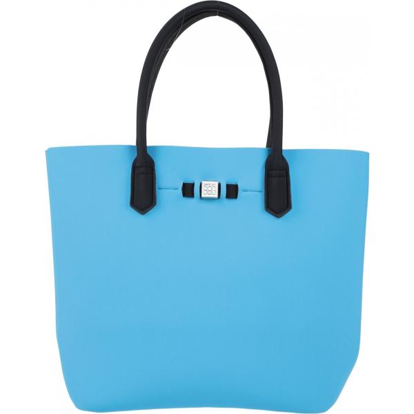 borse a mano Save My Bag blu tinta unita