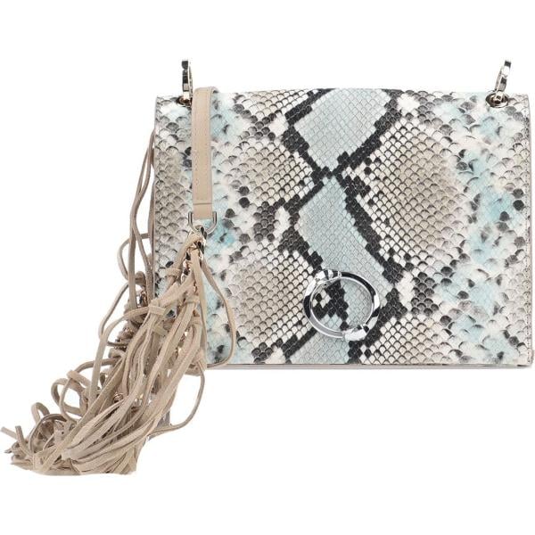 borse a tracolla Cavalli Class grigio animalier