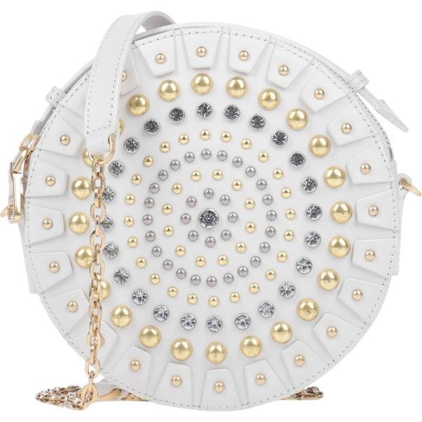 borse a spalla Guess bianco tinta unita