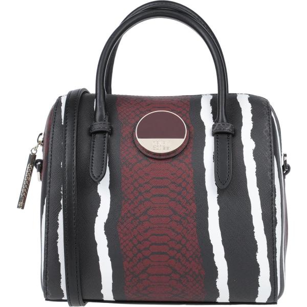 borsa a mano Cavalli Class viola animalier