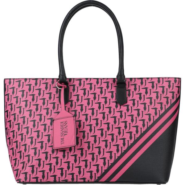 borsa a mano Trussardi Jeans viola fantasia