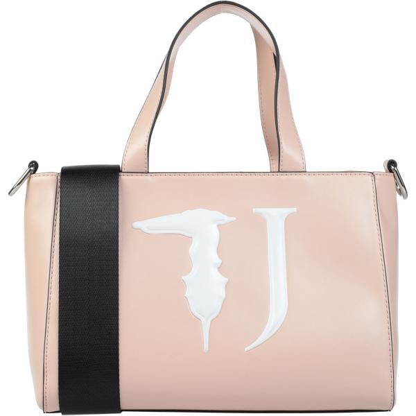 borse a mano Trussardi Jeans rosa tinta unita