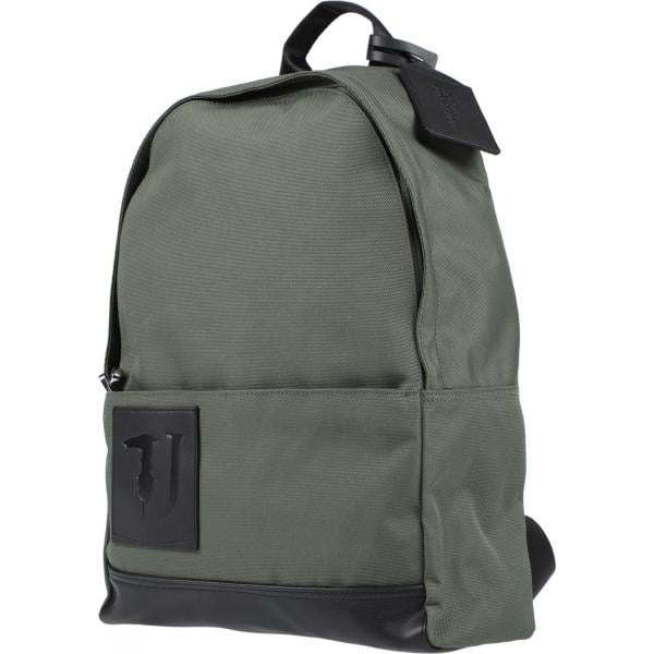 zaino Trussardi Jeans verde tinta unita