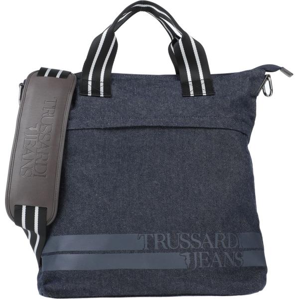 borsa a tracolla Trussardi Jeans blu tinta unita