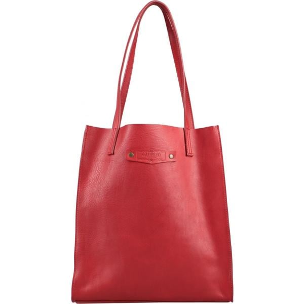 borsa a mano El Campero rosso tinta unita
