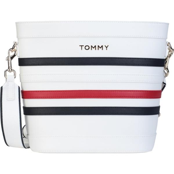 borsa a tracolla Tommy Hilfiger bianco fantasia
