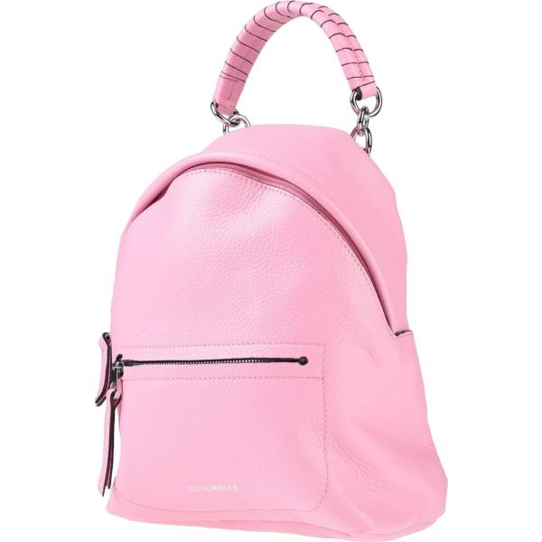 zaini Coccinelle rosa tinta unita