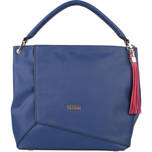 borse a mano Ferre Collezioni blu tinta unita