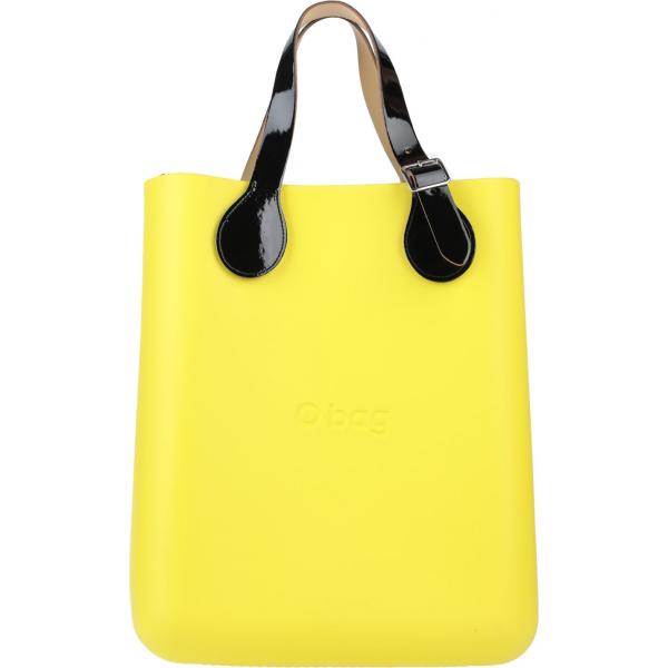 borse a mano O Bag giallo tinta unita
