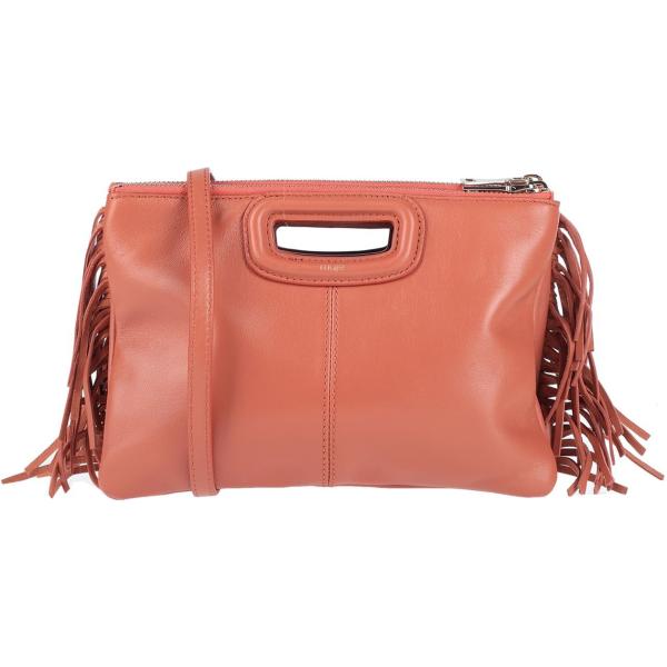 borsa a mano Maje rosso tinta unita