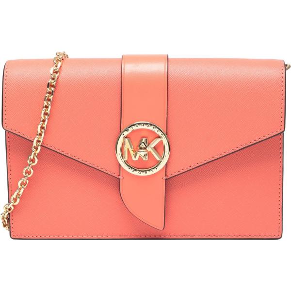borse a tracolla Michael Michael Kors rosa tinta unita