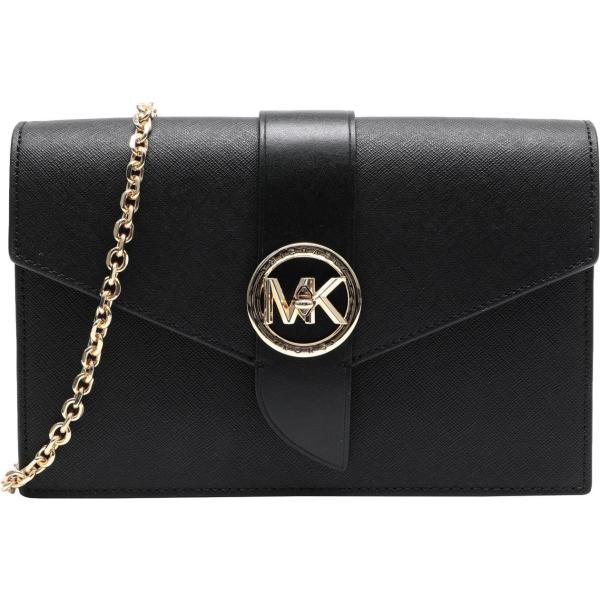 borse a tracolla Michael Michael Kors nero tinta unita