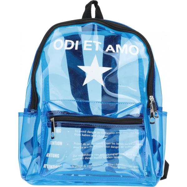 zaini Odi Et Amo multicolore con stampe