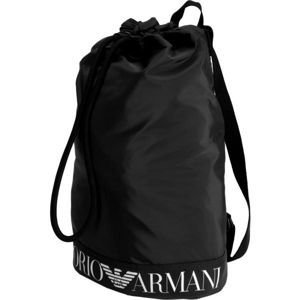borse sportive Emporio Armani nero con stampe