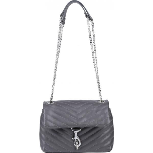 borse a spalla Rebecca Minkoff grigio tinta unita