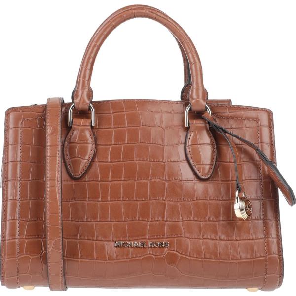 borse a mano Michael Michael Kors marrone con stampe