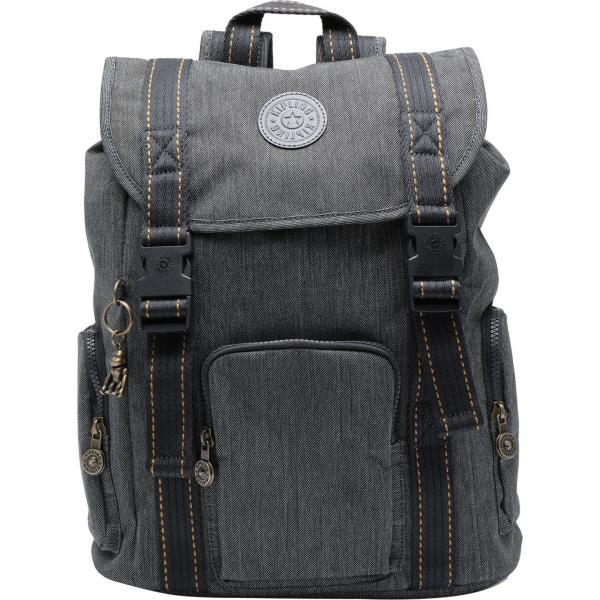 zaini Kipling nero tinta unita