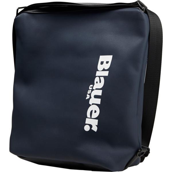 borse a tracolla Blauer blu tinta unita