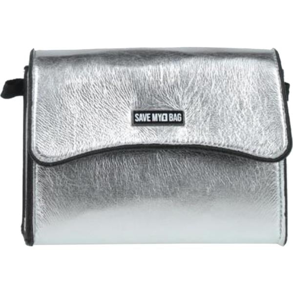 borse a mano Save My Bag grigio tinta unita