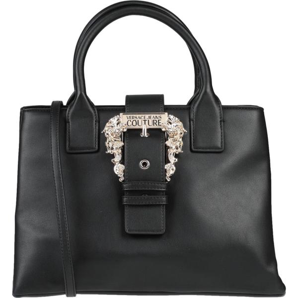 borse a mano Versace Jeans Couture nero tinta unita