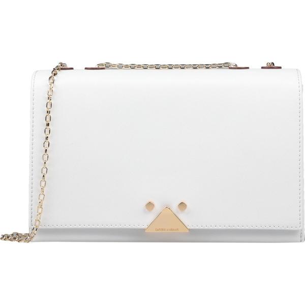 borse a tracolla Emporio Armani bianco tinta unita