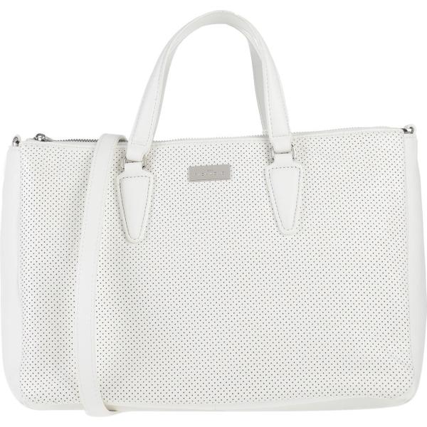 borse a mano John Richmond bianco tinta unita