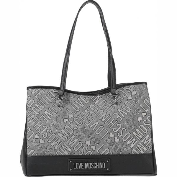 borse a mano Love Moschino grigio